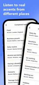 Spoken: Language practice screenshot