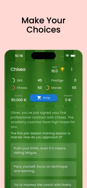 Legendary Soccer Simulation screenshot 2