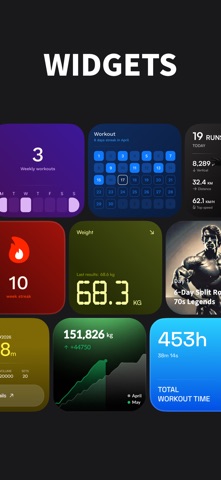 RISE - Workout Tracker Gym Log screenshot
