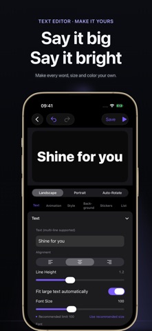 GlowMarquee - LED Banner screenshot 2