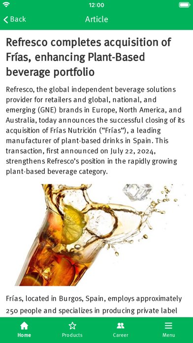 Screenshot 3 of Refresco Fizz App