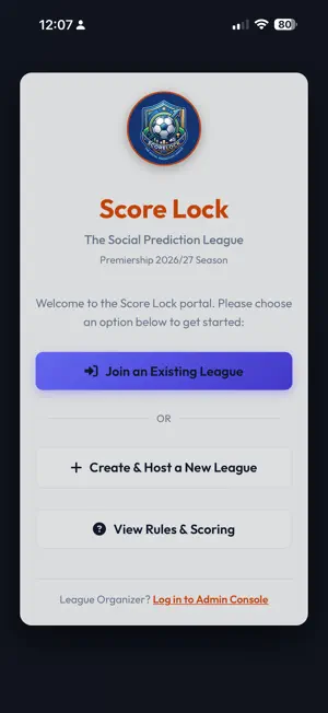 ScoreLock screenshot 1