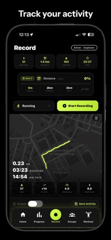 Trakon - Fitness Tracker screenshot