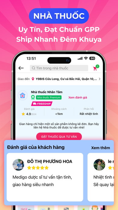 Screenshot #2 pour Medigo - Thuốc và Bác Sĩ 24h