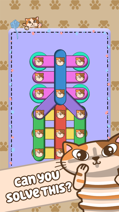 Cat Screw Puzzle: Nuts & Bolts Screenshot