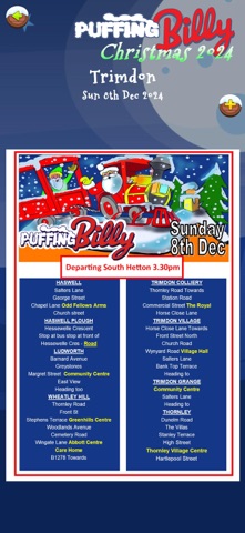 Puffing Billy 2023 iPhone screenshot