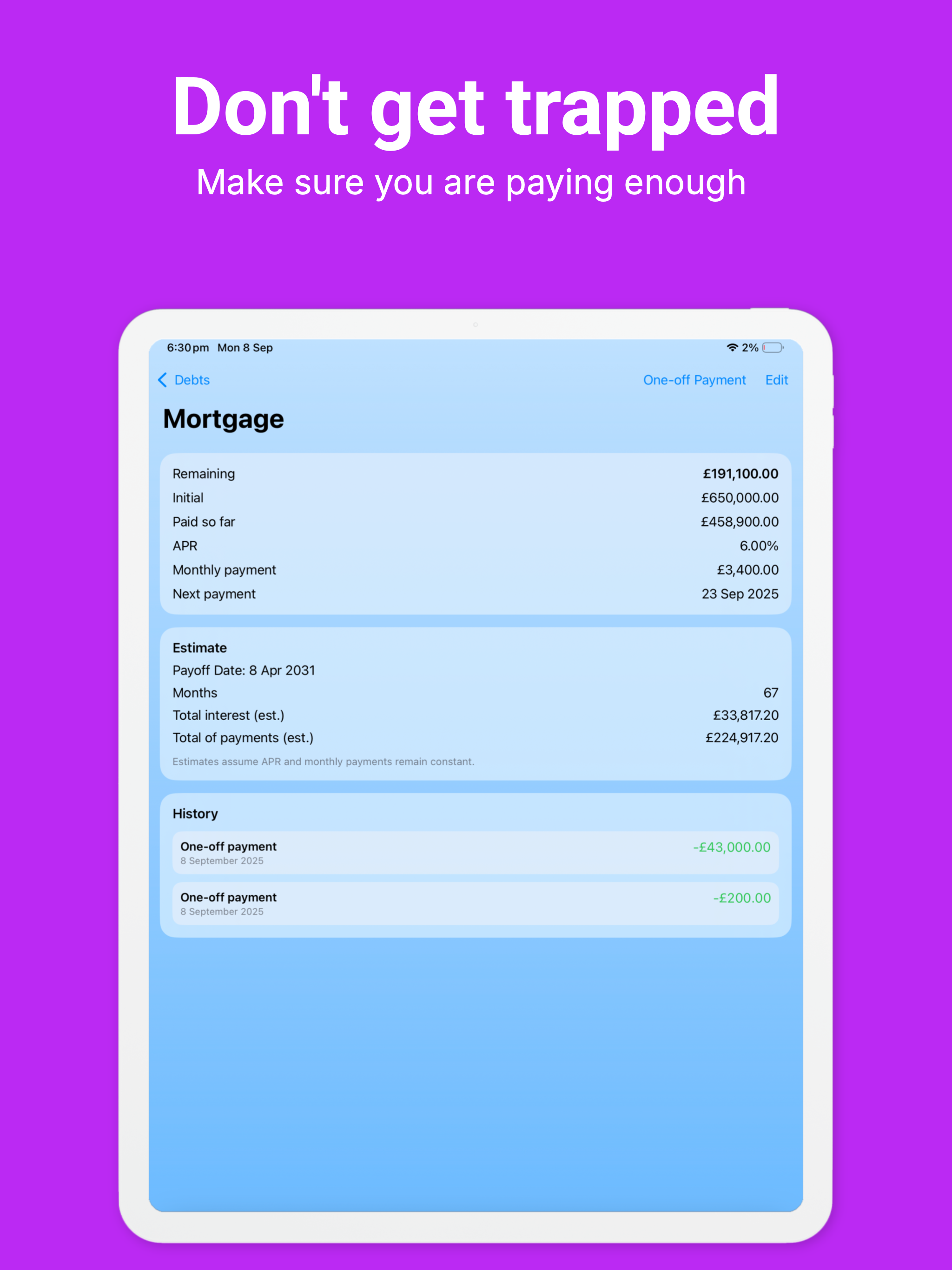 Track Debt Free: DebtBuddy screenshot 10