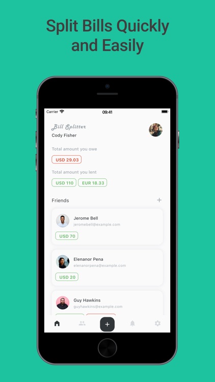 Split Bill: Share Expenses