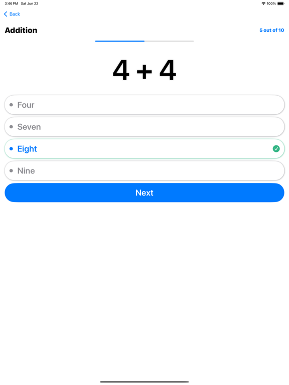 Screenshot #5 pour Learning: Addition
