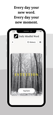 Daily Mindful Word Screenshot 2 of 6