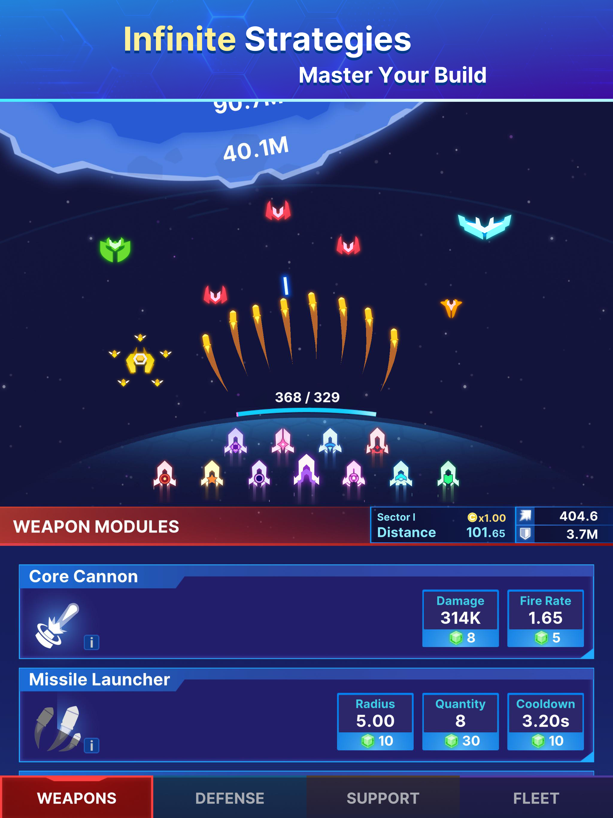 Idle Space Fleet screenshot 10