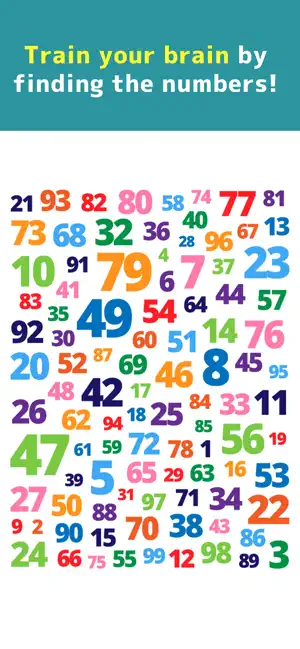 Find the Number!‐brain game screenshot 4