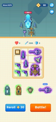 Inventory Merge Combat Screenshot 2 of 8