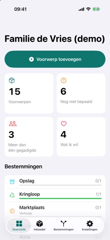 Inboedelplan screenshot 1