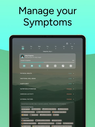 Crohn's Journey iPad screenshot