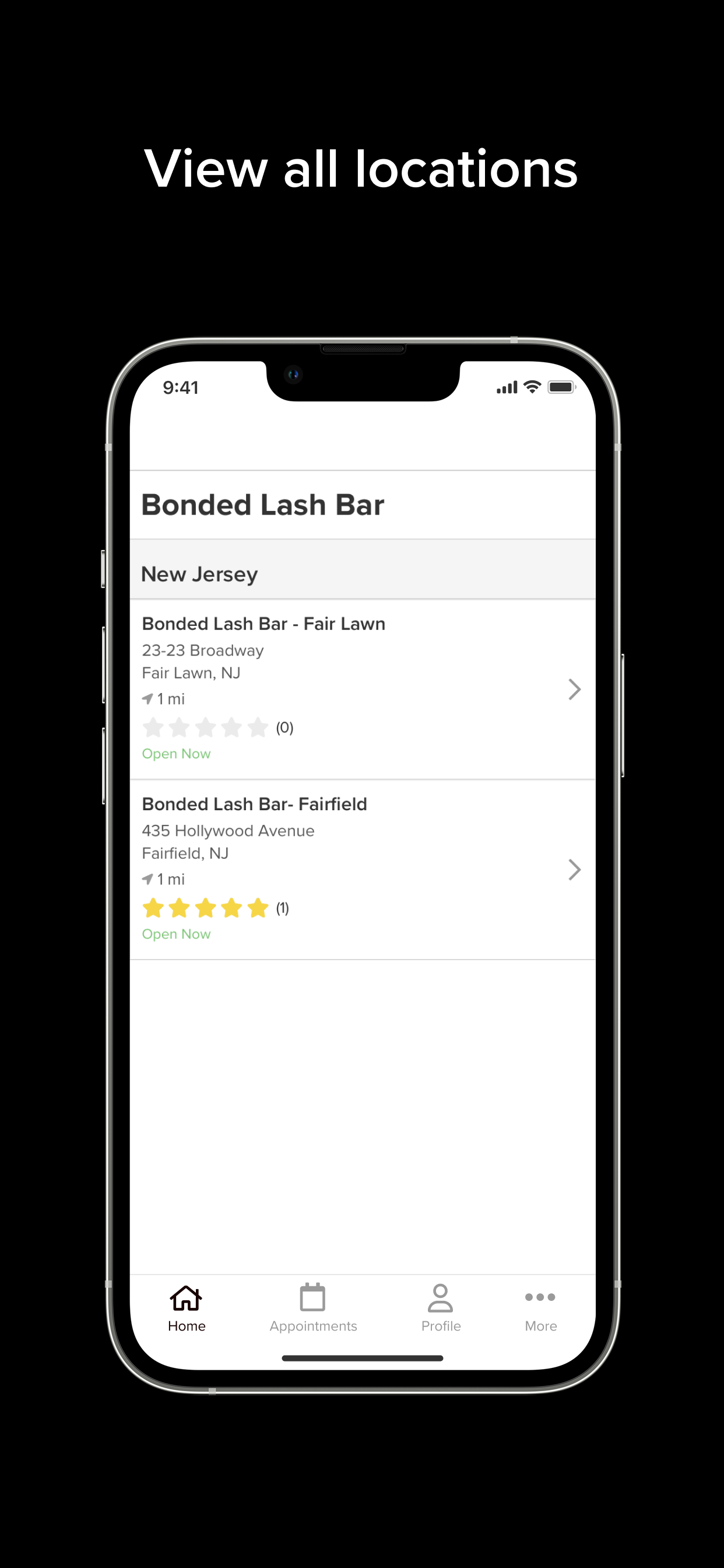 Bonded Lash Bar
