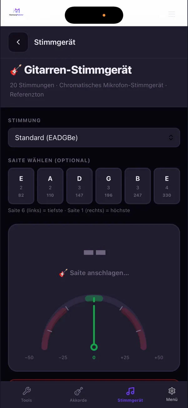 Screenshot #2 pour HarmonyMatches - Music Tools