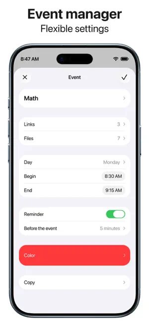Smart Timetable: Study Planner screenshot 5