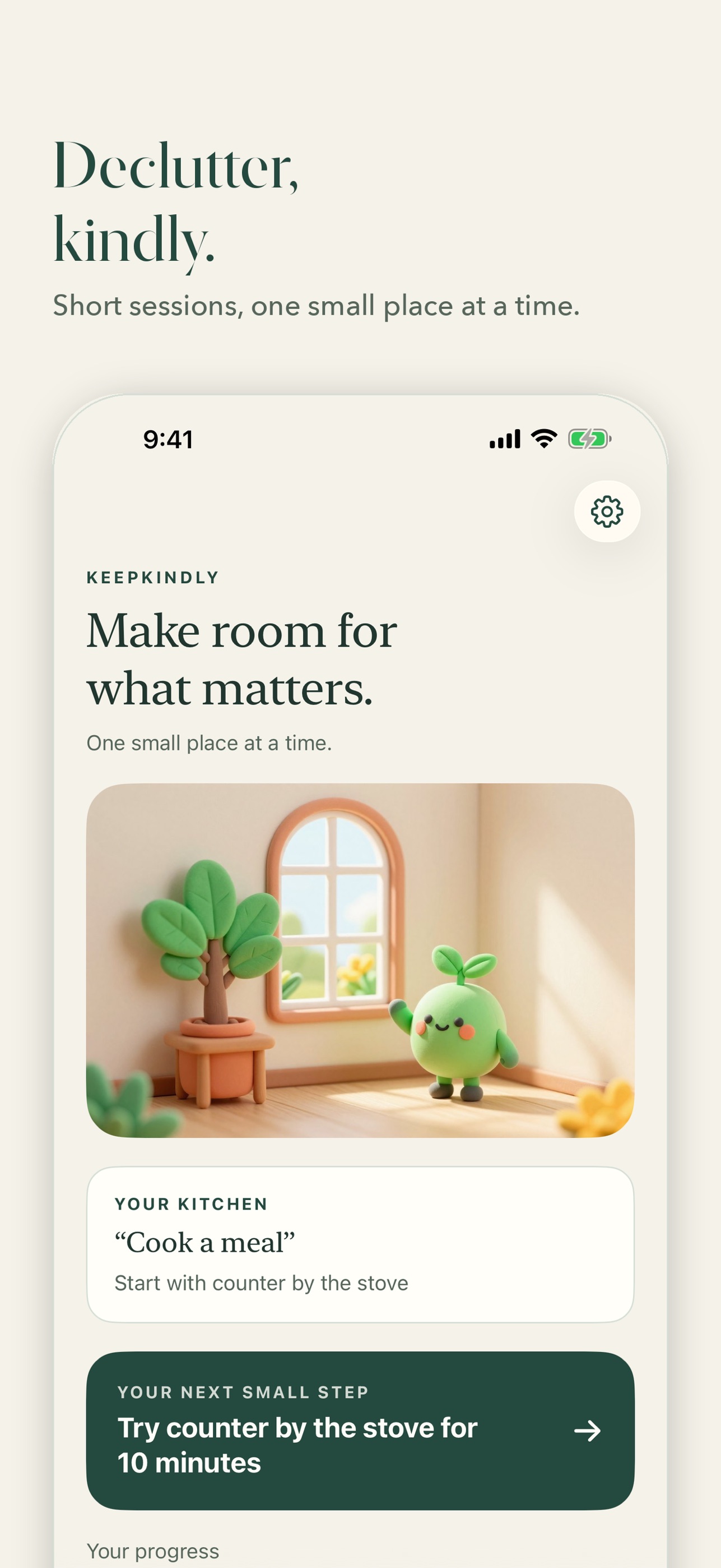 Screenshot 1 of Keep Tidy - KeepKindly