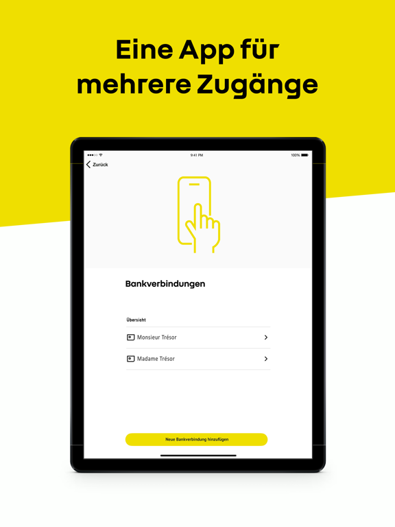 SecureGo+ Renault Bank direkt iPad screenshot 5 - Finance app