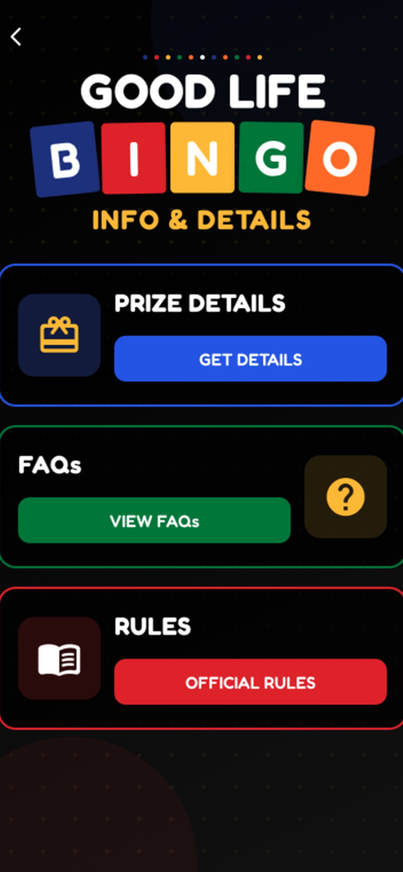 Screenshot 2 of Good Life Bingo