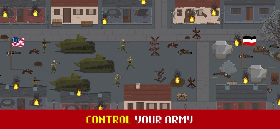#4. Trench Warfare WW1: Army War (iOS) Podle: SimpleBit Studios ApS