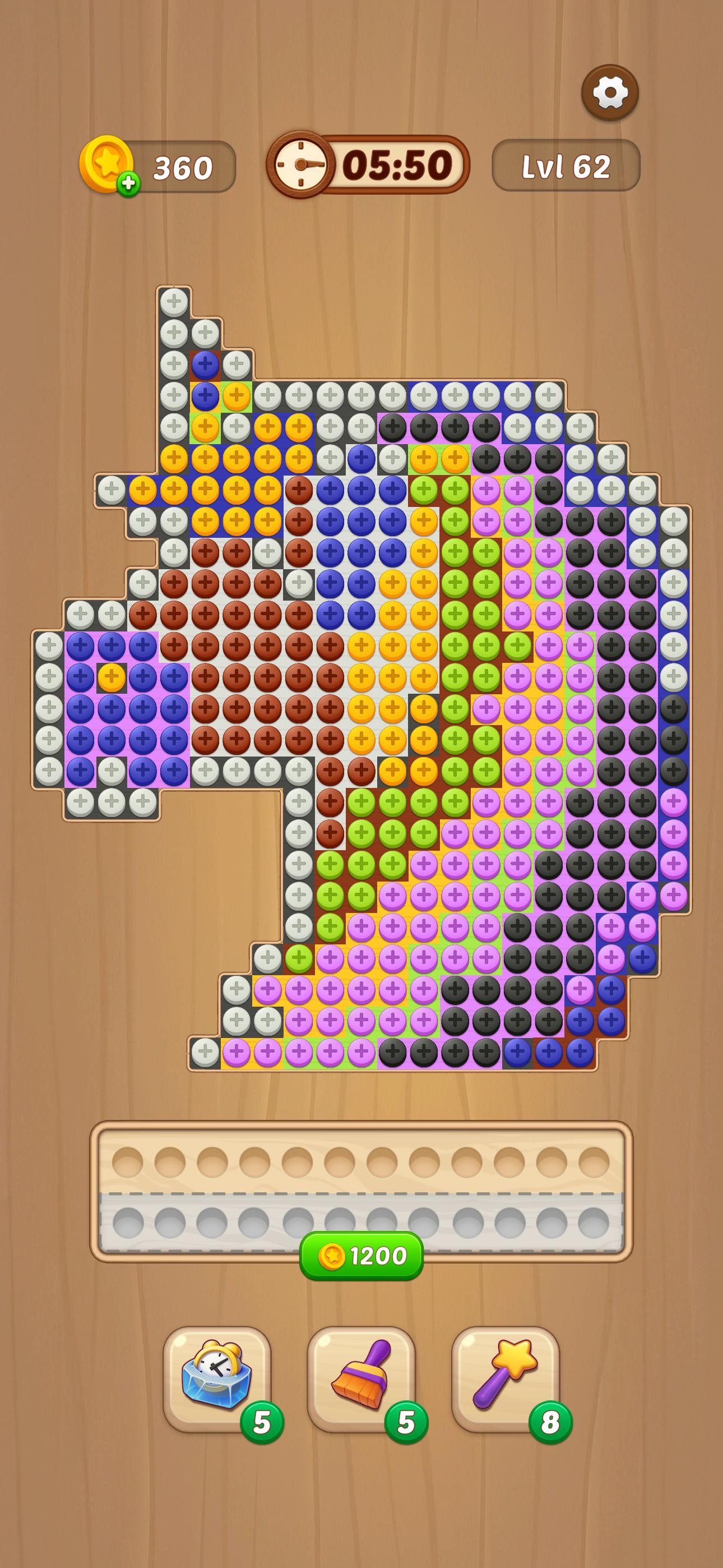 Screenshot 4 of Twisty Sort: Screw Puzzle