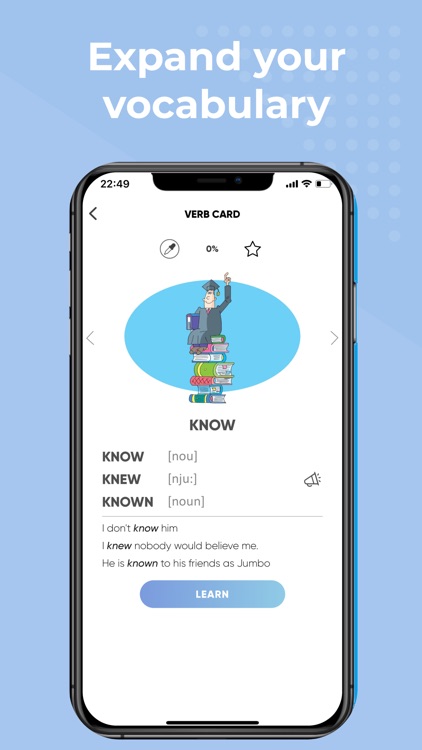 IVERBS Irregular Verbs English screenshot-5