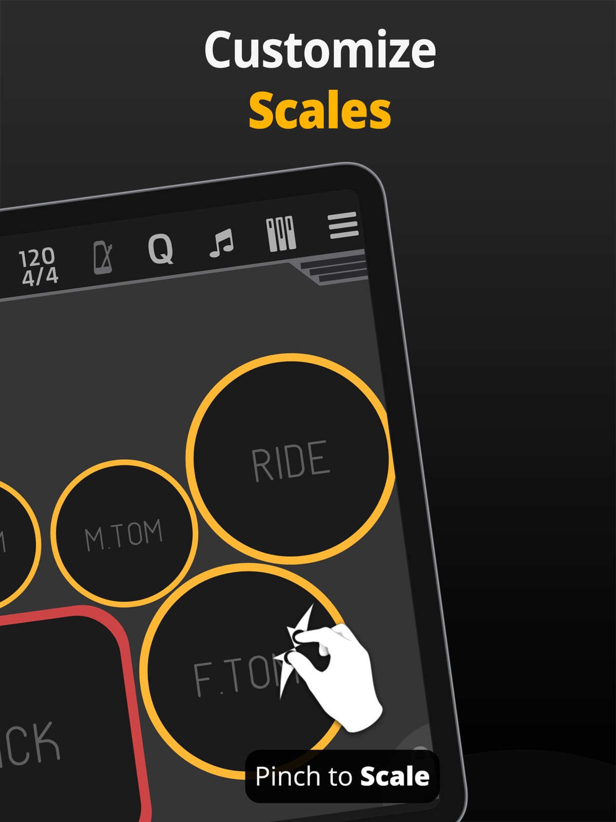 Flexy Drums: Ultimate Drum Set ipad screenshot 3