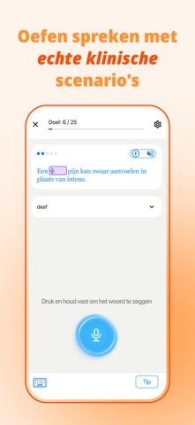 Medisch Nederlands: BIG & NT2 iPhone screenshot 2