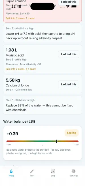Clearwater: Pool & Spa screenshot 4
