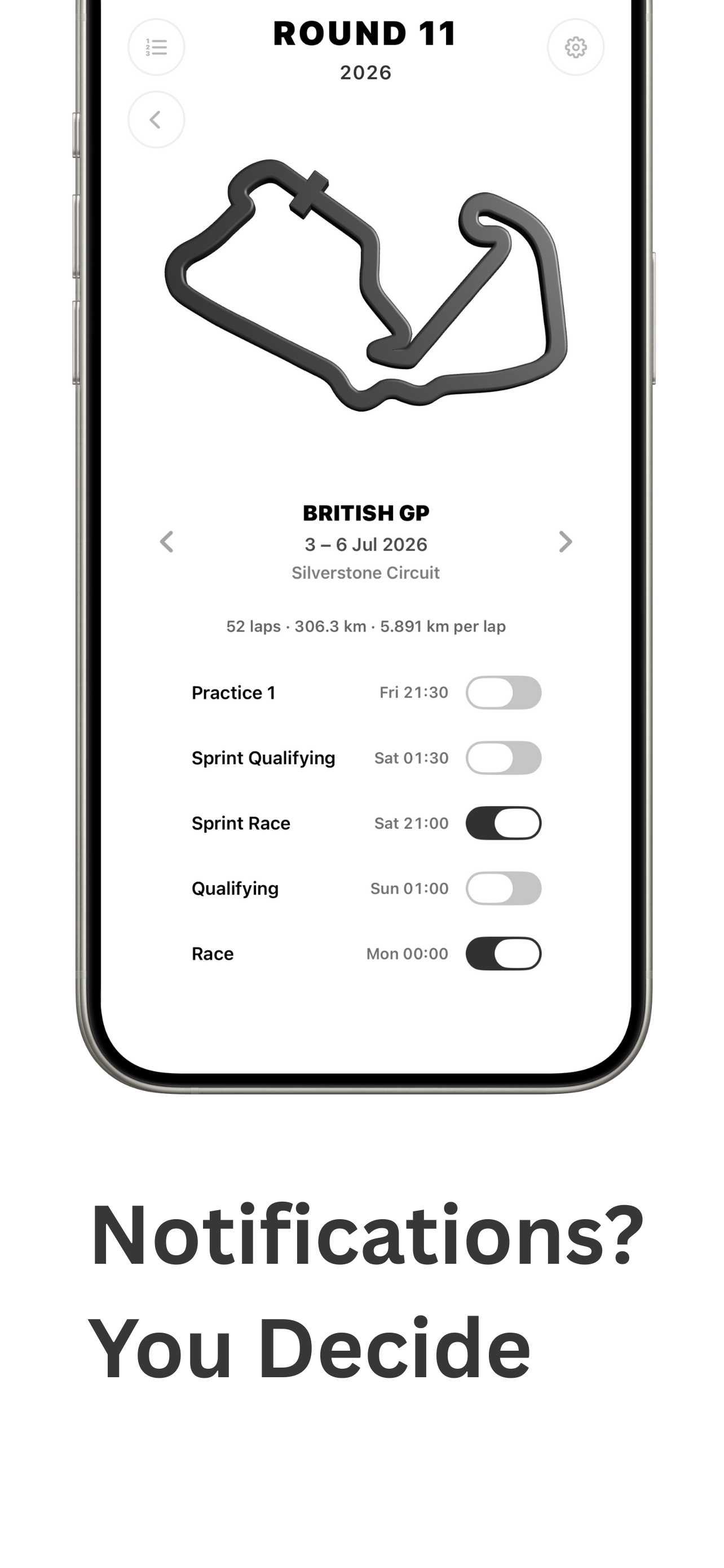 Circuits Calendar