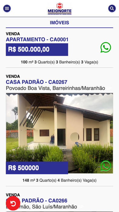 MEIONORTE EMPREENDIMENTOS IMOB Screenshot