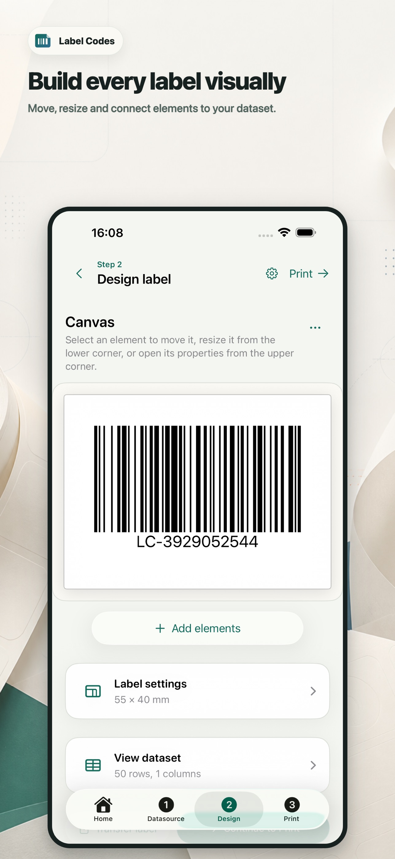 Screenshot 2 of Label Codes