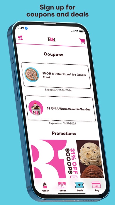 Baskin-Robbins Screenshot