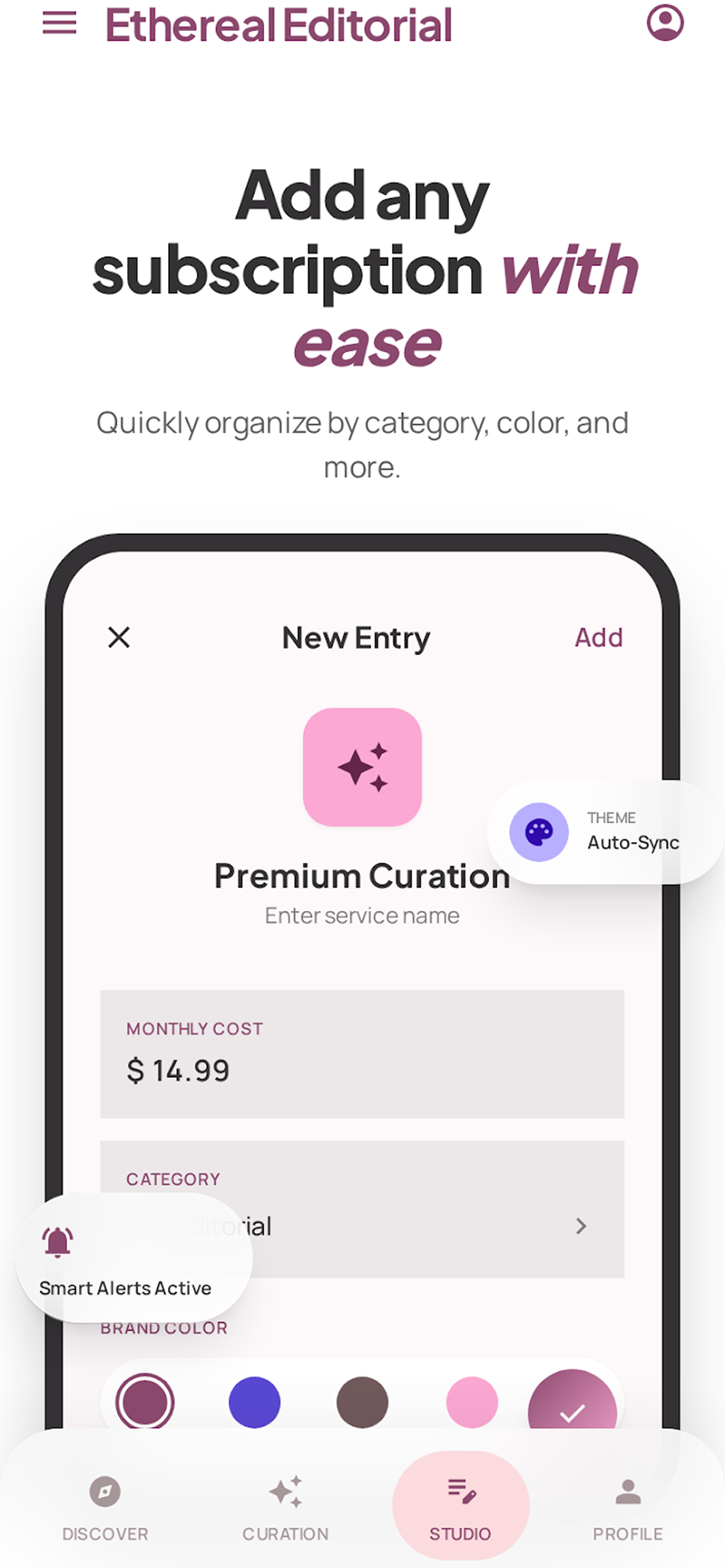Digido: Subscription Manager screenshot 5
