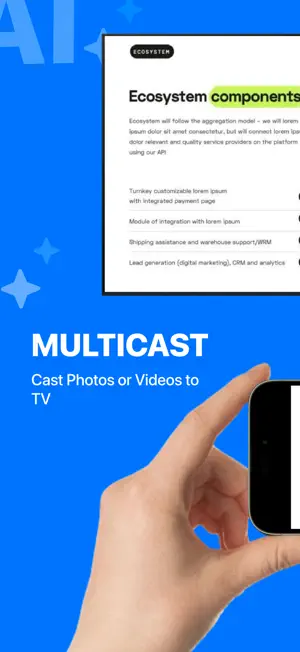 Multicast - Screen Mirroring screenshot 1