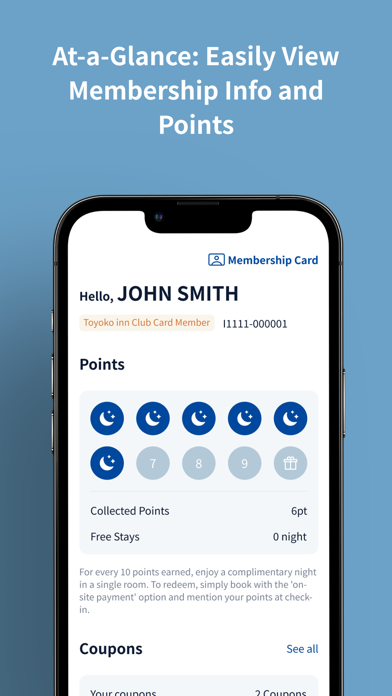Toyoko INN App Screenshot