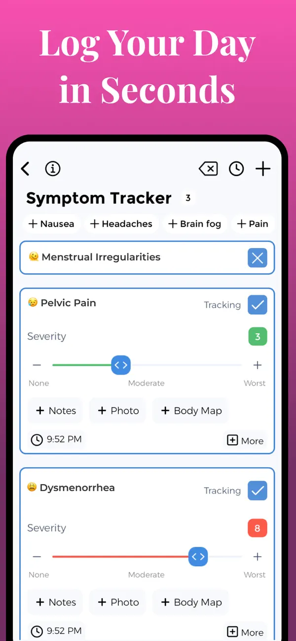 #5. Endometriosis Tracker (iOS) 게시자: Digital Therapeutics