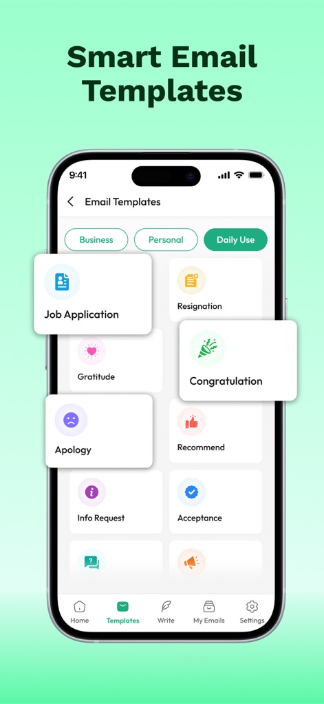 AI Email Writer - All MailBox - Productivity App | MWM
