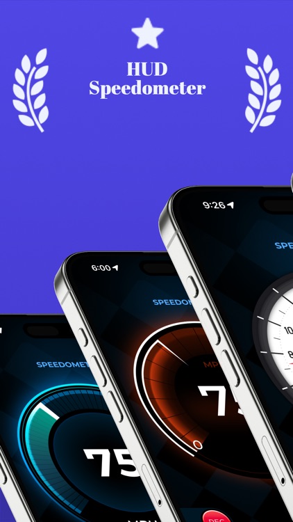 Digital Speedometer: Speed HUD