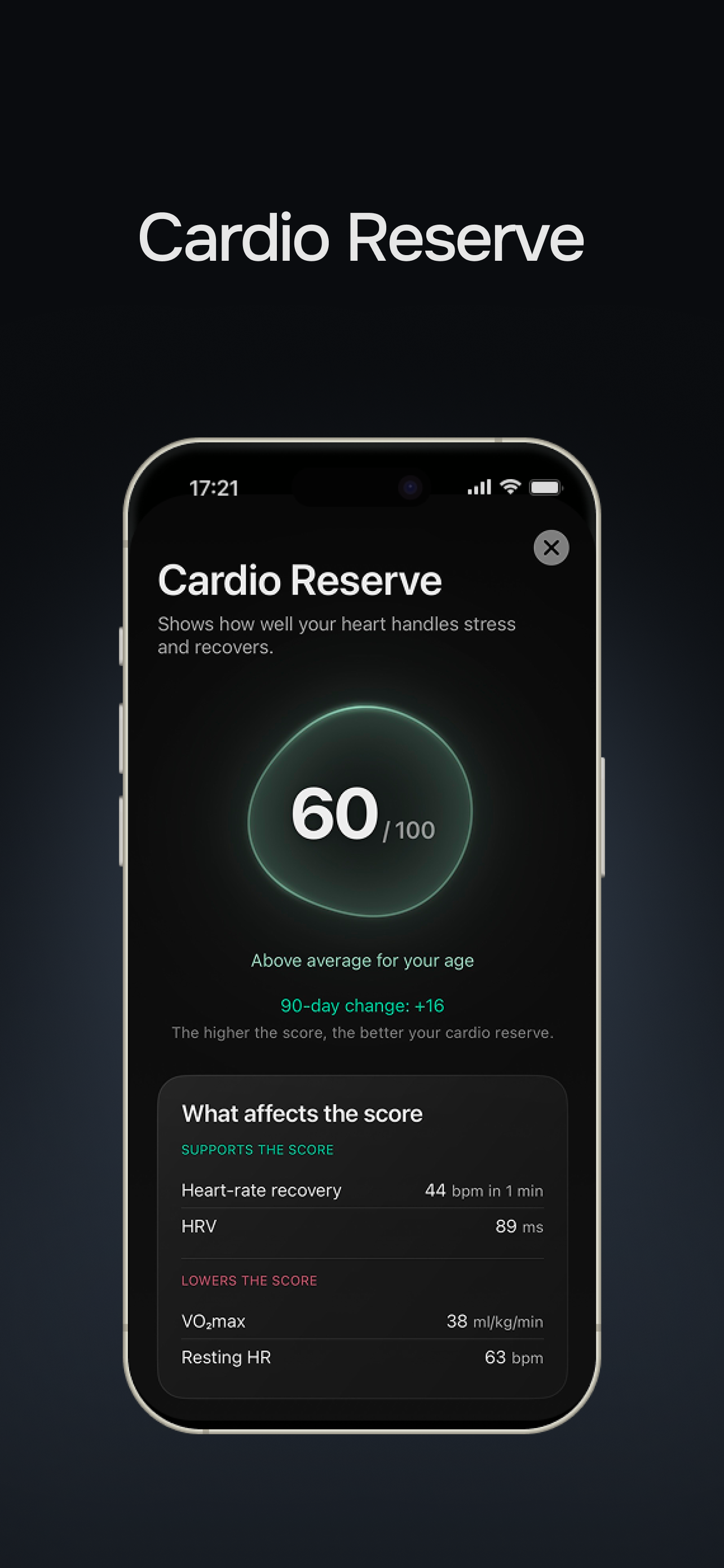 Arry: HRV & Recovery Tracker screenshot 3