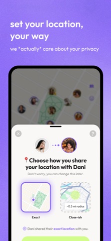 Ping: social map iPhone screenshot
