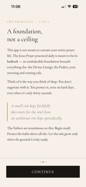 Jesus Prayer screenshot 3