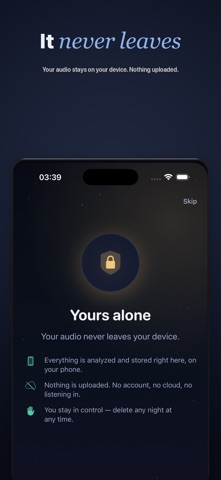 Noctave: Snore Recorder Screenshot 4 of 8