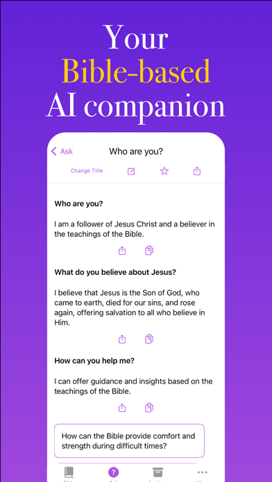 Bible Ace: AI Bible Study Tool Screenshot