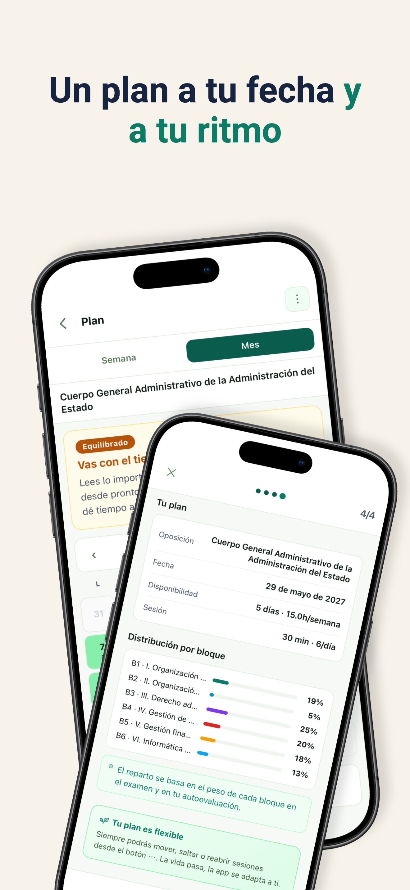 Persevera: Oposiciones Estado screenshot 3