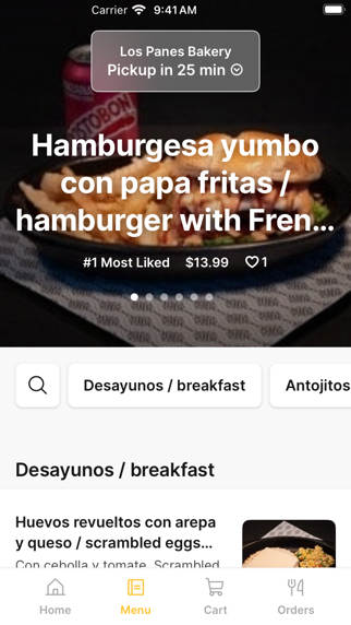 App screenshot