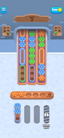 Bloom Bloom: Flower Sort iPhone screenshot