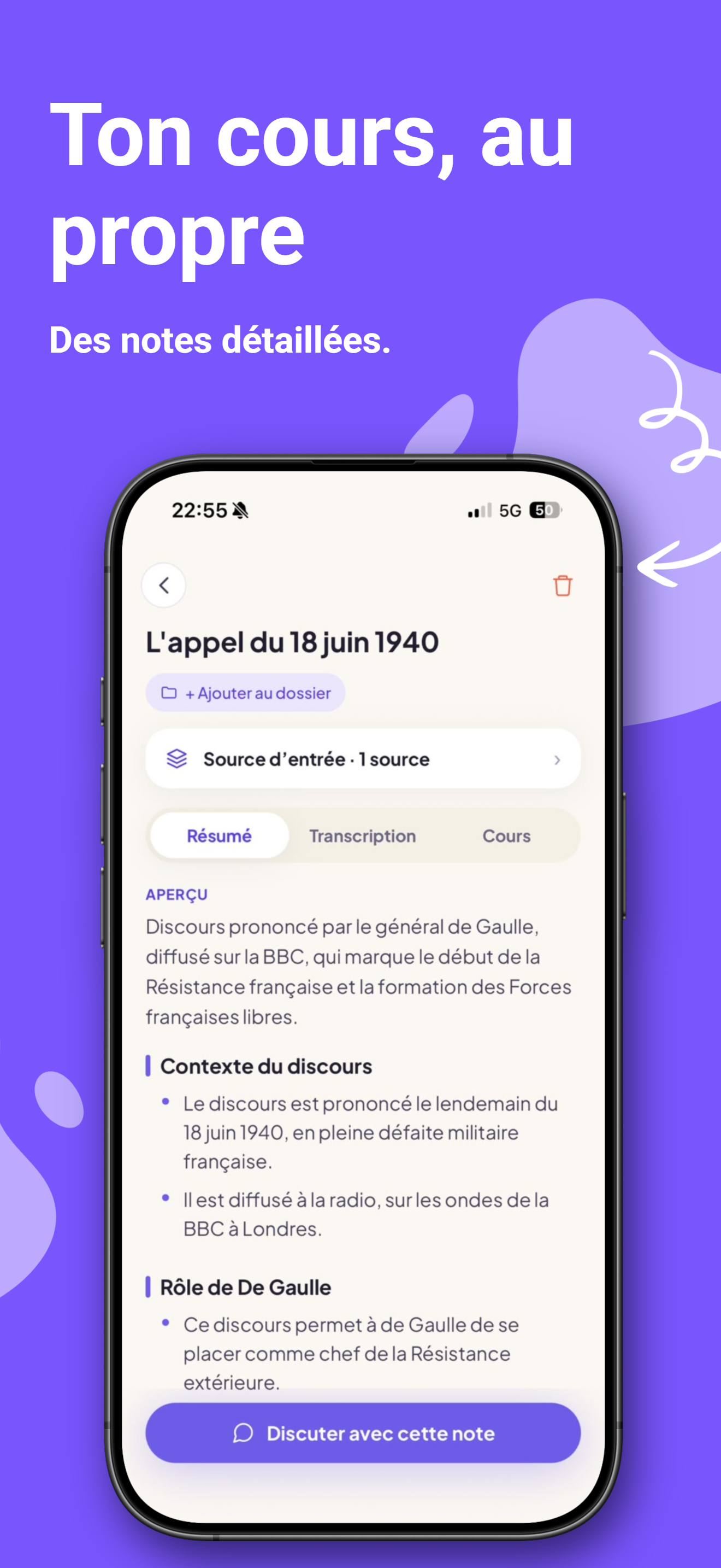 Synthé - Prise de notes IA screenshot 2